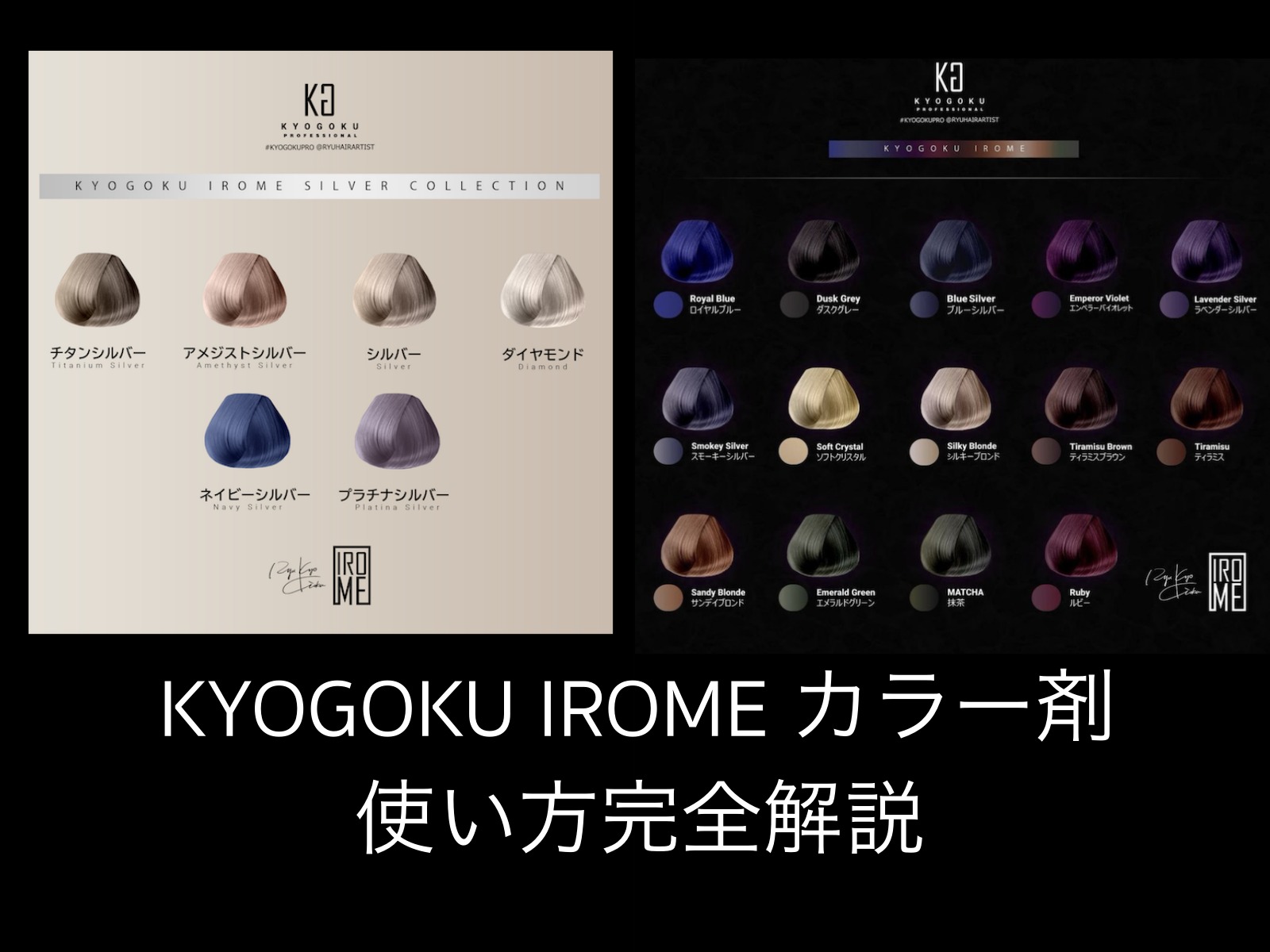 Amazon | KYOGOKU IROME イロミー 1剤 24色 ヘアカラー 白髪染め 医薬