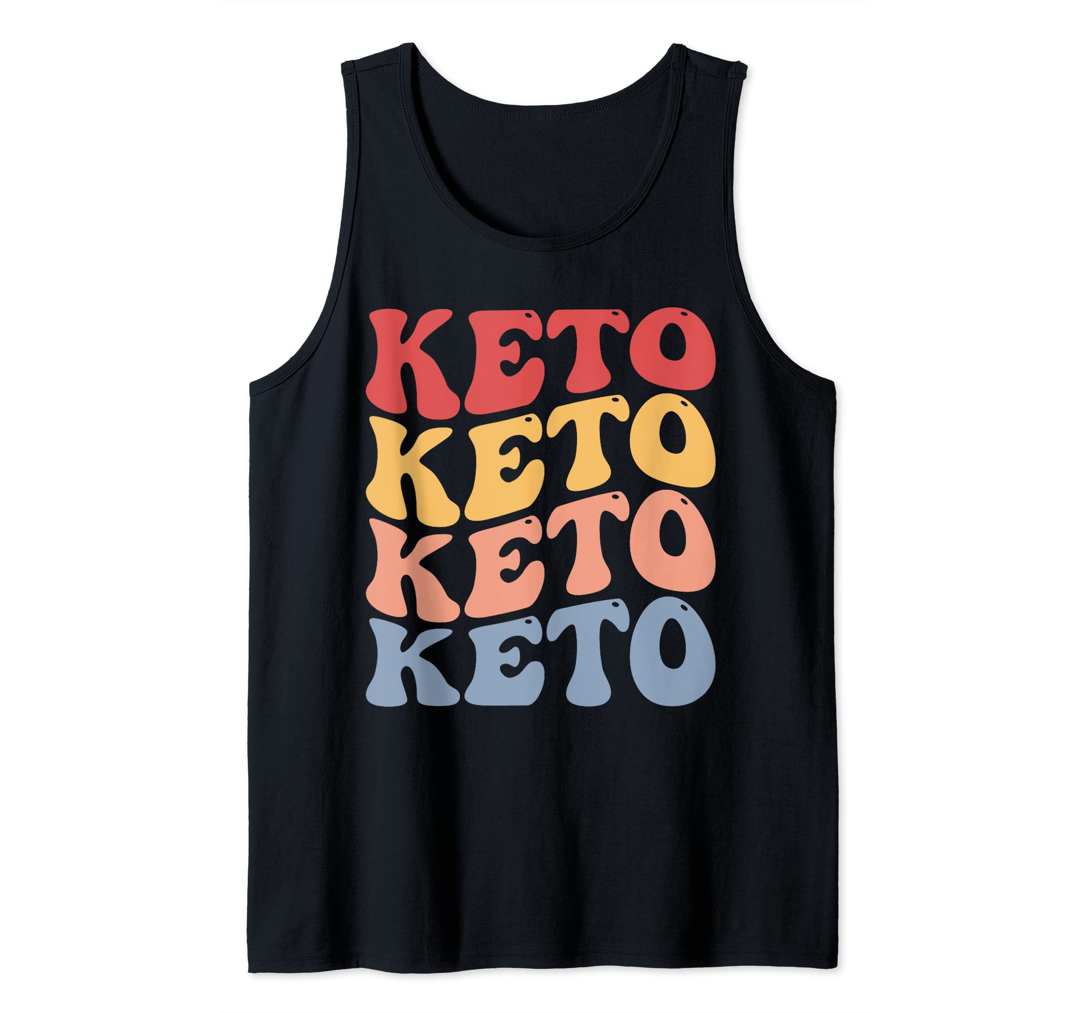 Keto Diet Ketogenic Diet Keto Groovy Tank Top