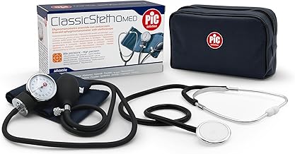 Pic Solution Misuratore di Pressione Aneroide con Stetoscopio per Uso Professionale ClassicStethoMED