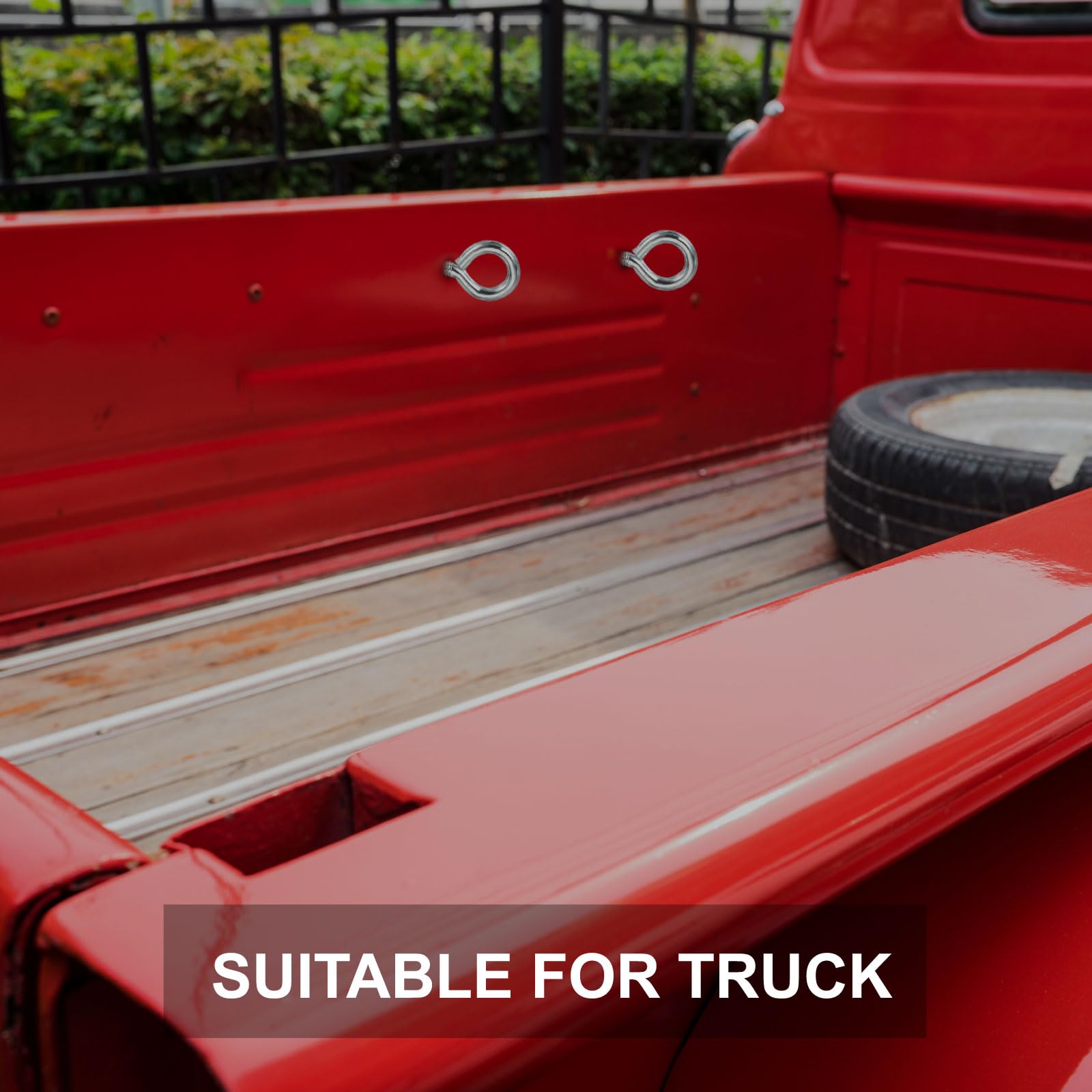 PATIKIL M3x8mm Augenschrauben Set - 10 Stabile Hakenschrauben Mit Muttern Für Kabel & Aufhängungen