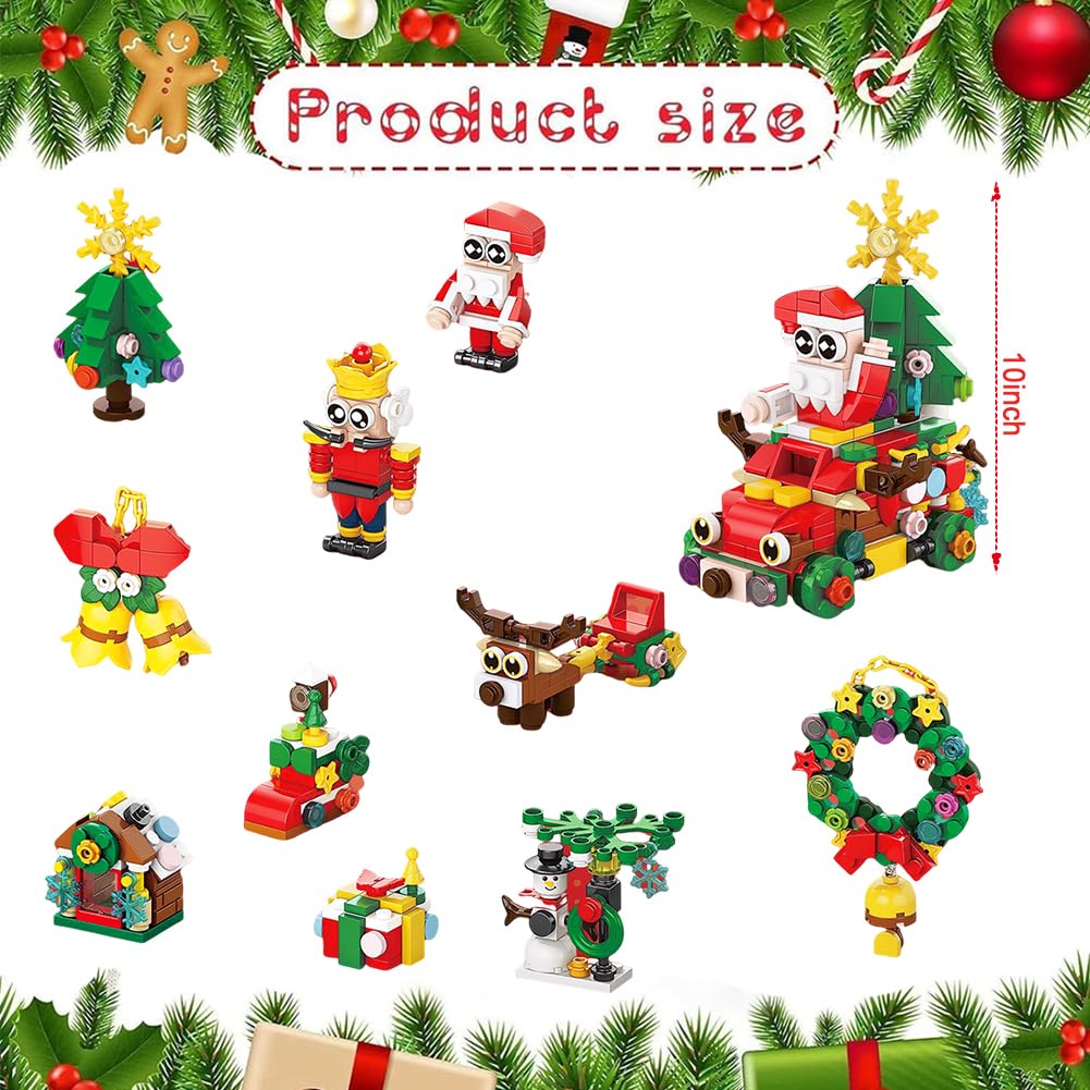 Santa Claus Design Building Blocks Set - Image 2
