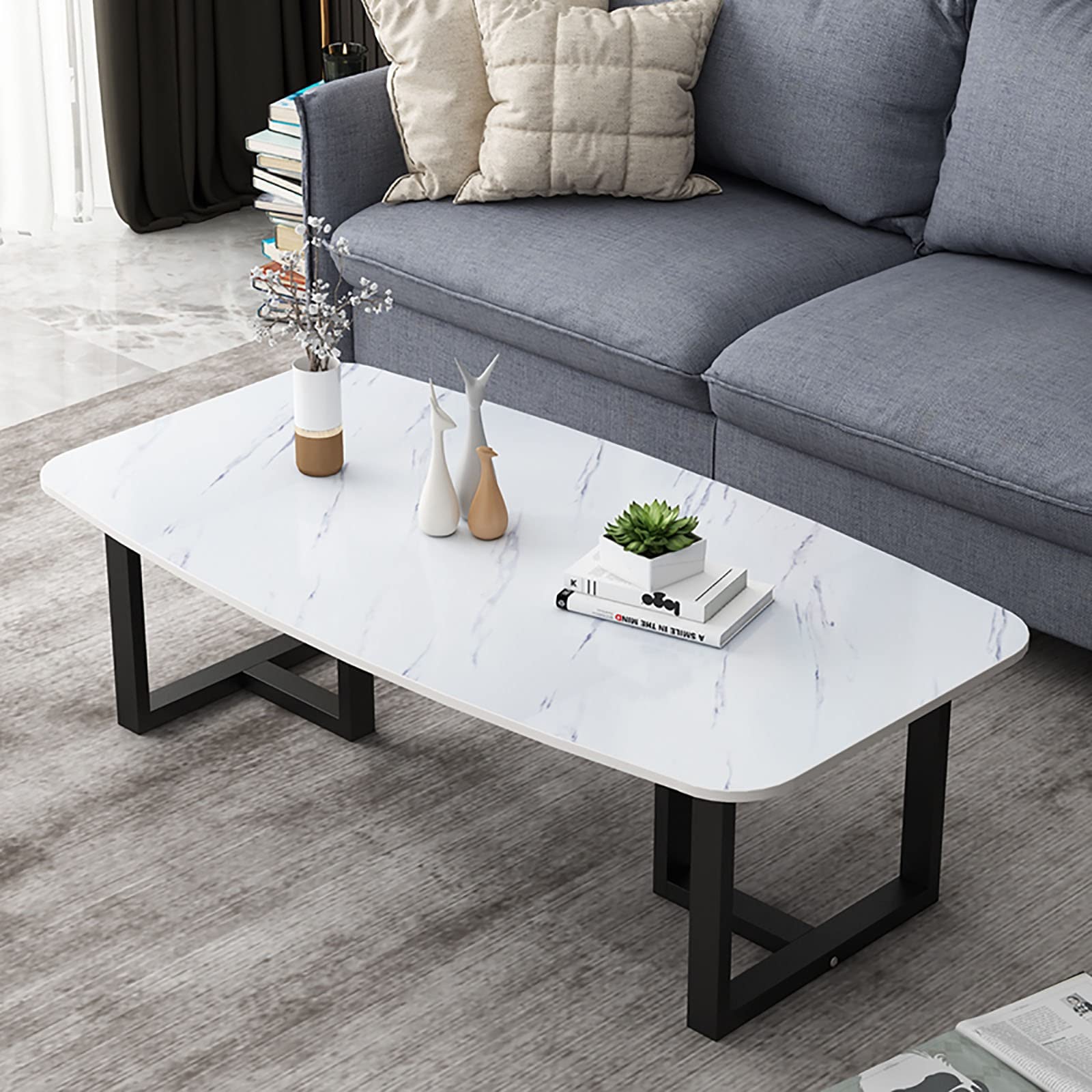 Amazon｜コーヒーテーブル、リビングルームシンプルでモダンなソファ