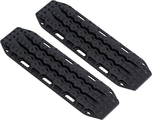 INJORA Escalera de arena de plástico para recuperación 110 RC Crawler TRX-4 Axial SCX10 Tamiya CC01 MST CFX (negro)