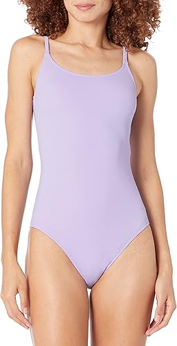 Tienda Essentials Bañador de una pieza con tirantes finos para mujer