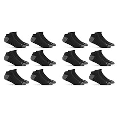 Fruit of the Loom Mens Low Cut Socks 12-Pack
