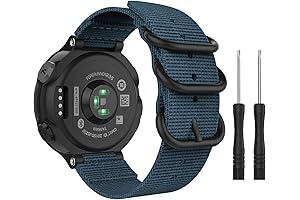 Fine Woven Nylon Watch Band for Garmin Forerunner 235/220/230/620/630/735XT Smart Band