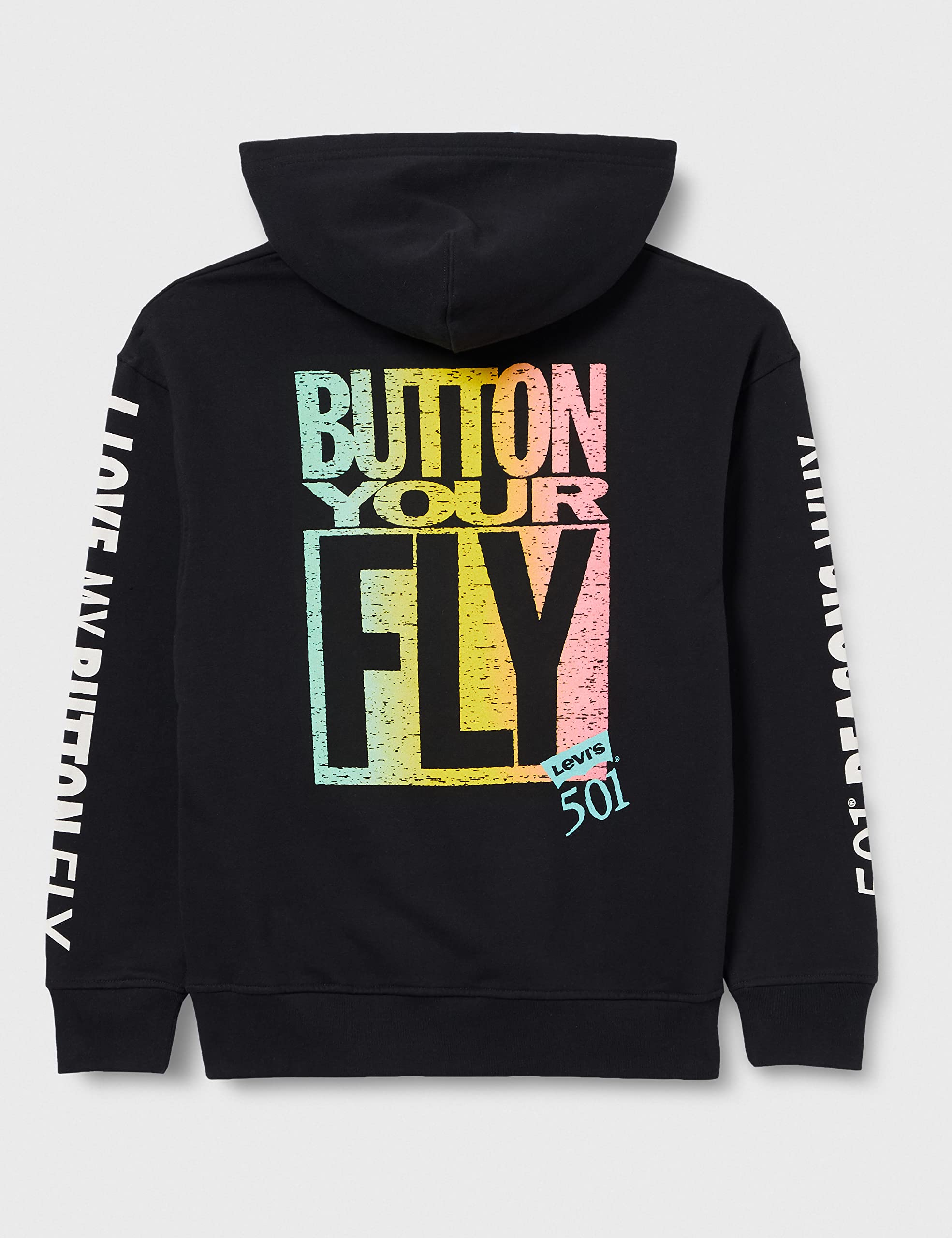 Levi's Relaxed Graphic Sweatshirt Sudadera con capucha Hombre, Poster Logo