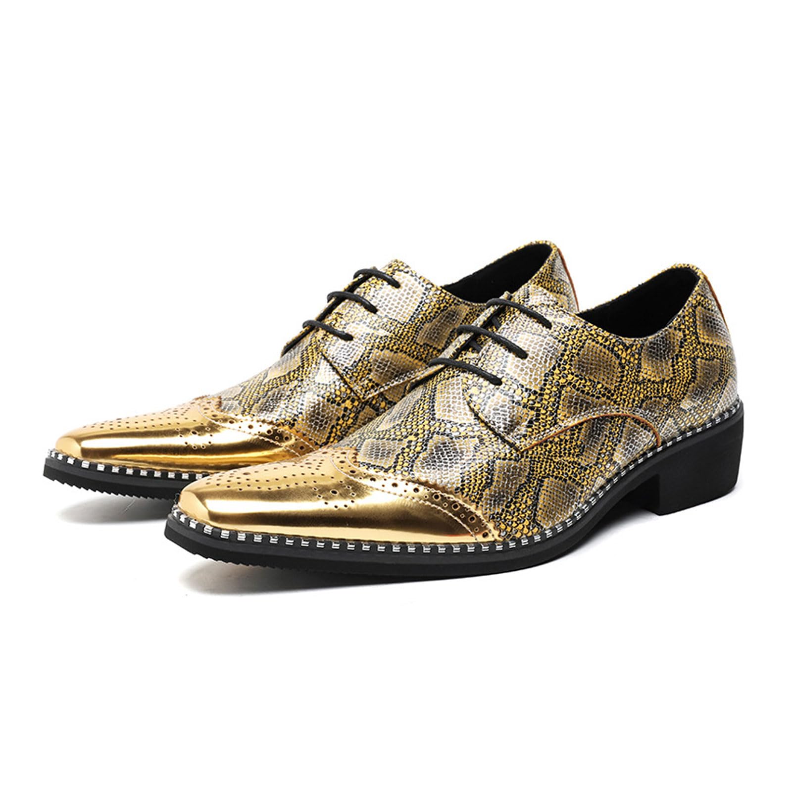 Herren Brogue Formelle Business Mode Hochzeit Bankett Schuhe