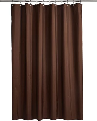 Miniatura 10 de Cortina de ducha o forro de tela extra larga impermeable definitiva 72x84, TPU transpirable y lavable a máquina, uso para bañera/cabina en casa