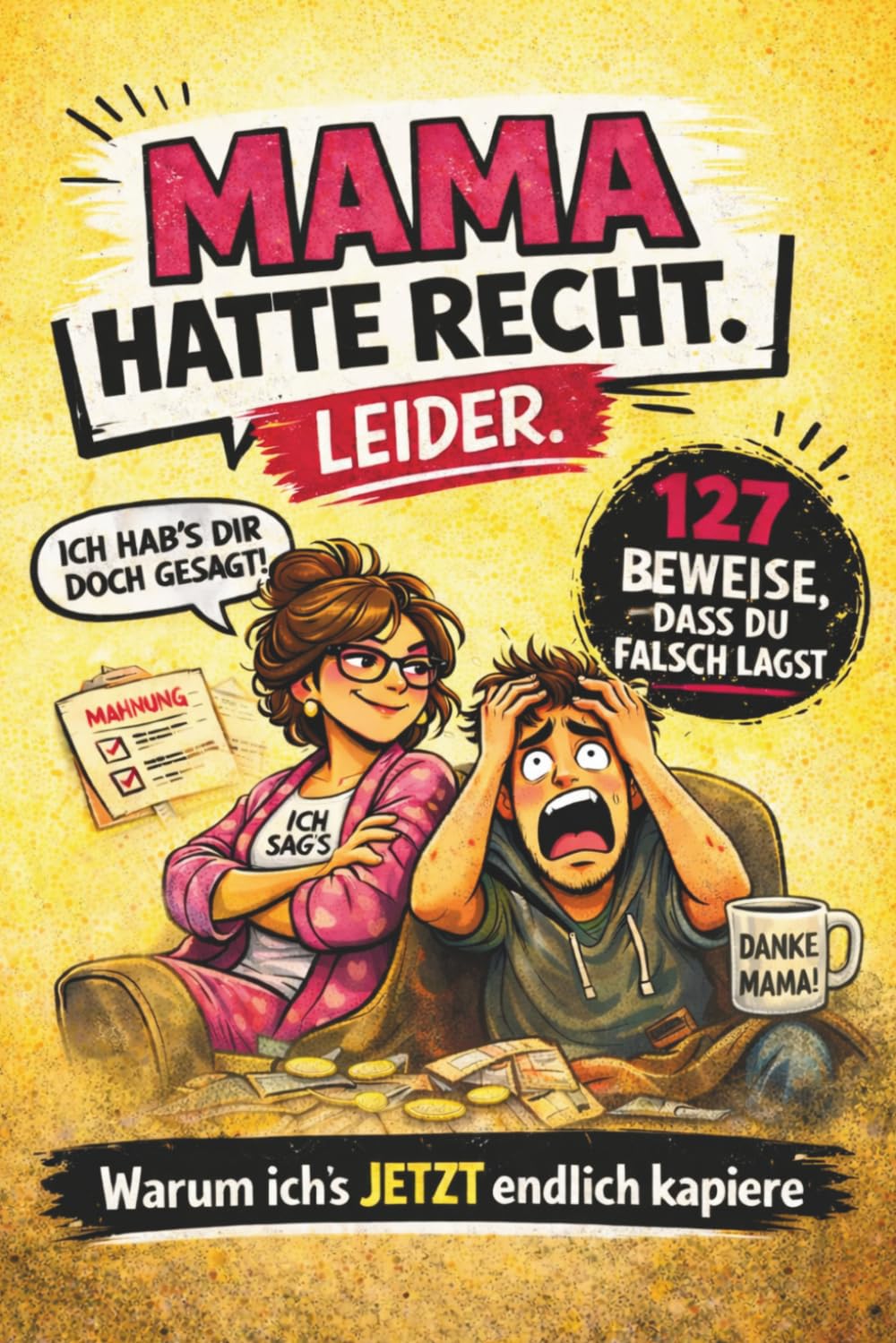 Lustiges Geschenk für Mama – Mama hatte recht (leider): 127 witzige Beweise | Humorvolles Buch für Mutter & Muttertag: Witziges Buch für Mütter: ... Geburtstag oder einfach zwischendurch