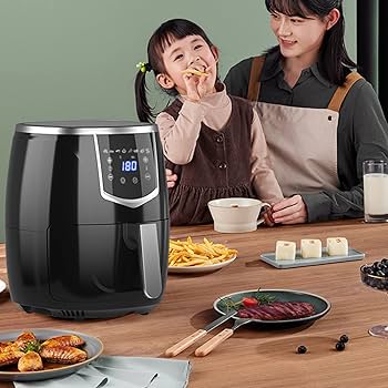 Amazon.co.jp: エアフライヤー 5.5L オイルフリーフライ 大容量