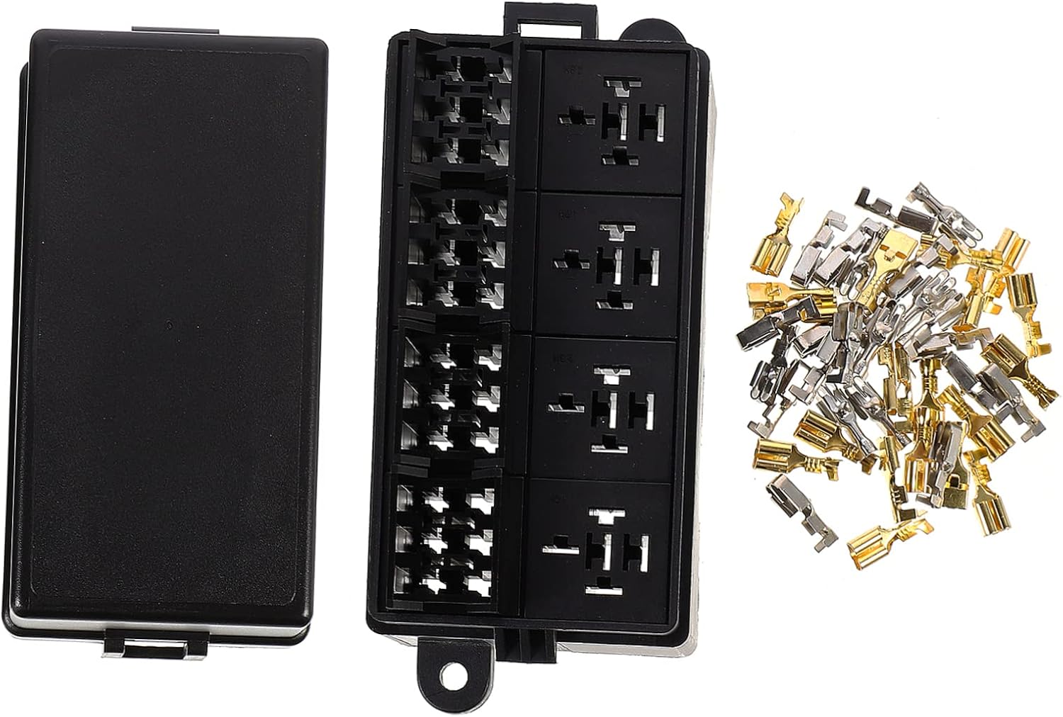 Relay Fuse Boxes Automotive Fuse Block Terminals Practical Relay Holder Car Box Socket