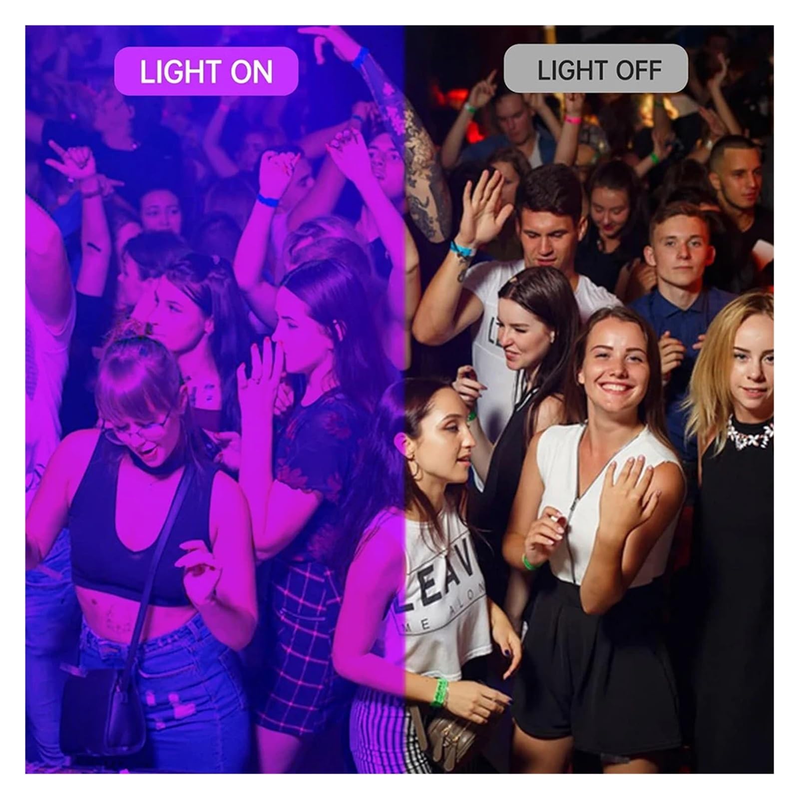 Naświetlacze LED, 150W UV 395nm Czarne Światło, Ultrafioletowe Światło Halonowe, Halloween Xmas Glow Party Fluorescencyjny Plakat Etap Taniec Dyskotekowy Wystrój Akwarium Jasne światło Robocze (Color