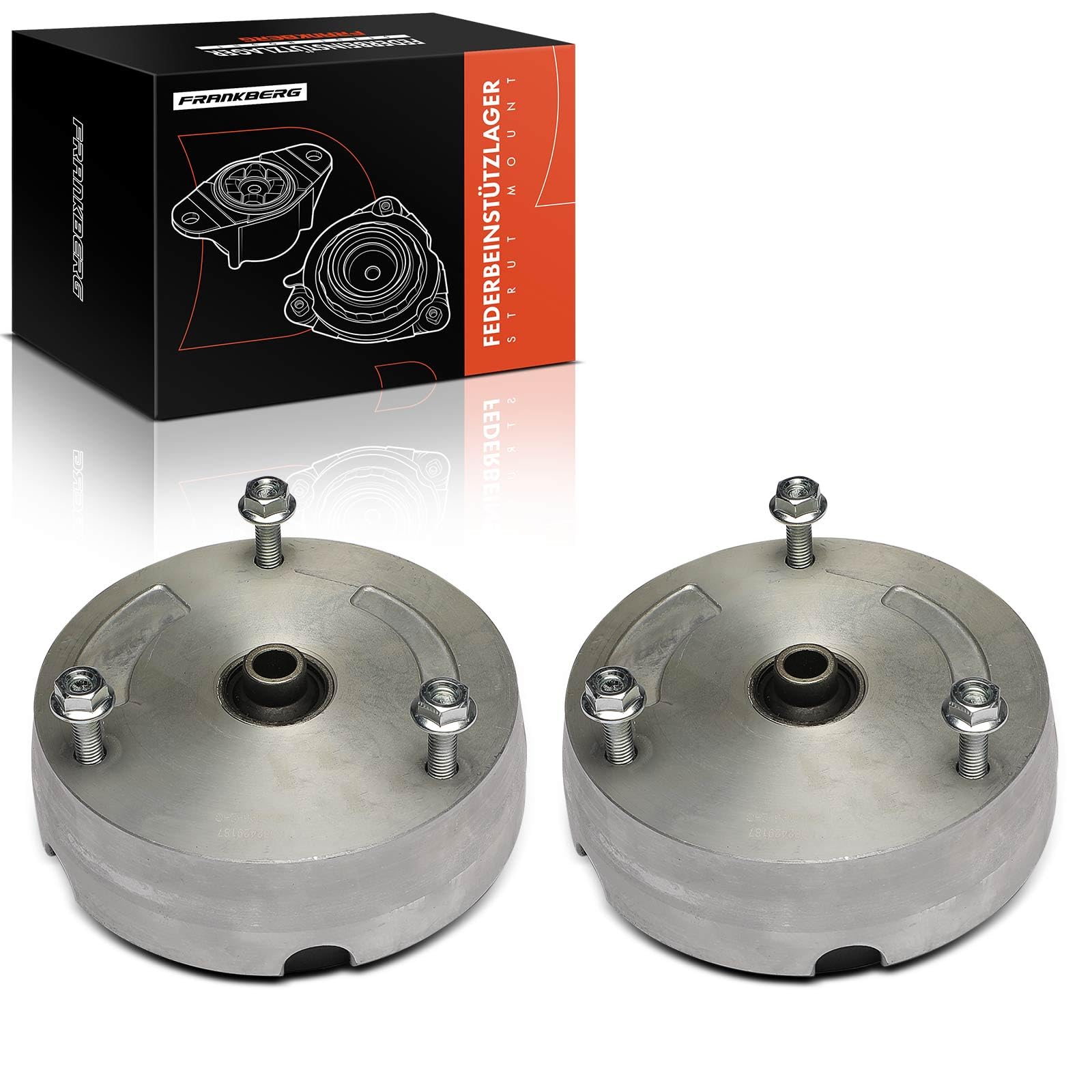 Frankberg 2 supporti ammortizzatori anteriori 31336774738 31336771515 | Compatibile con: Serie 5 E60, X6 E71 E72, X5 E70