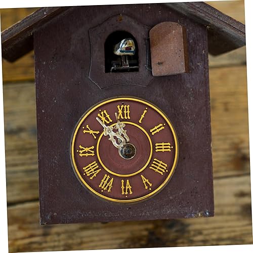 Miniatura 5 de Uonlytech Modern Cuckoo Clock with Artistic Roman Dial Design Easy to Install Wall Clock for Bedroom Living Office with Reliable Timekeeping and