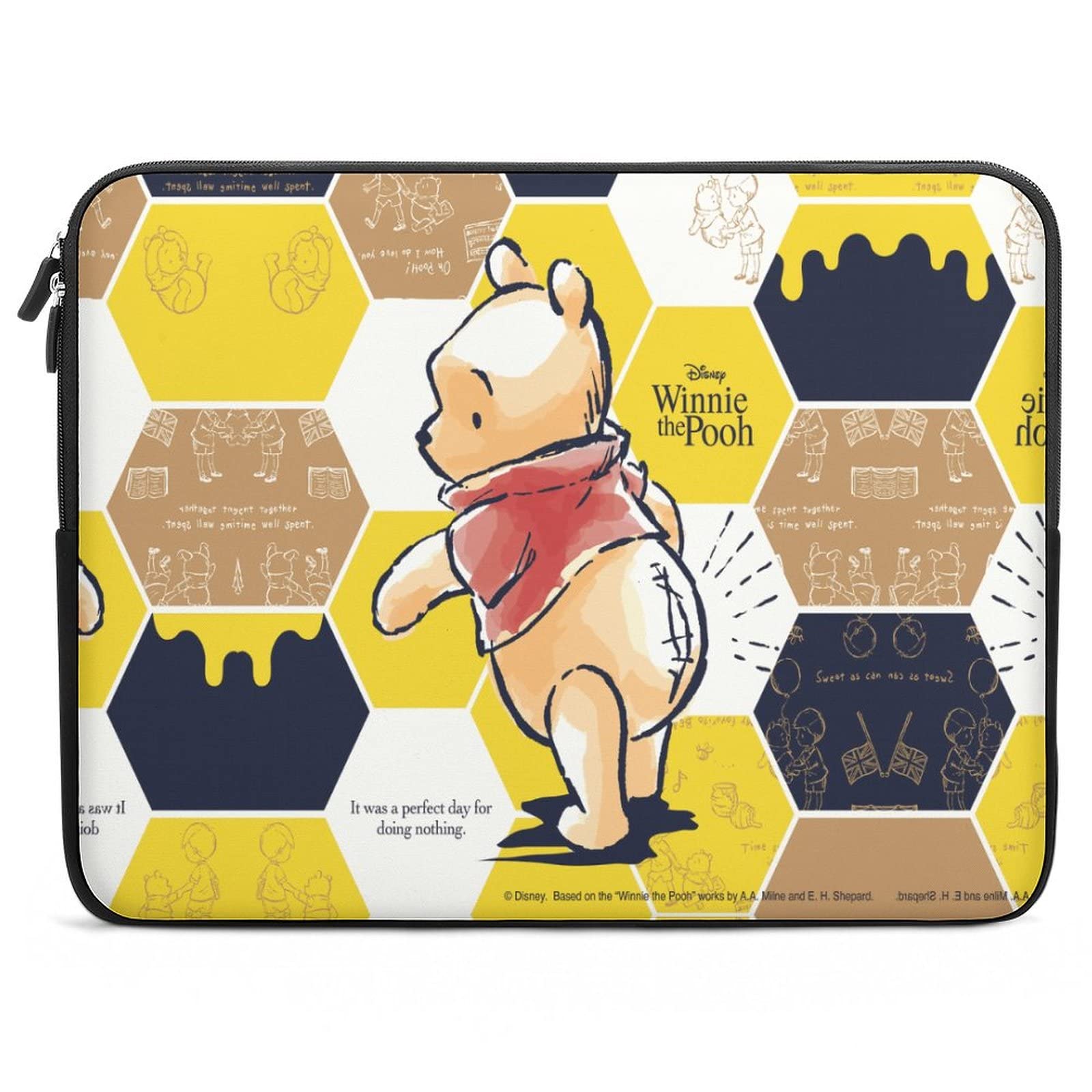 Amazon.co.jp: くまのプーさん『10-17インチ対応』 パソコンケース 360