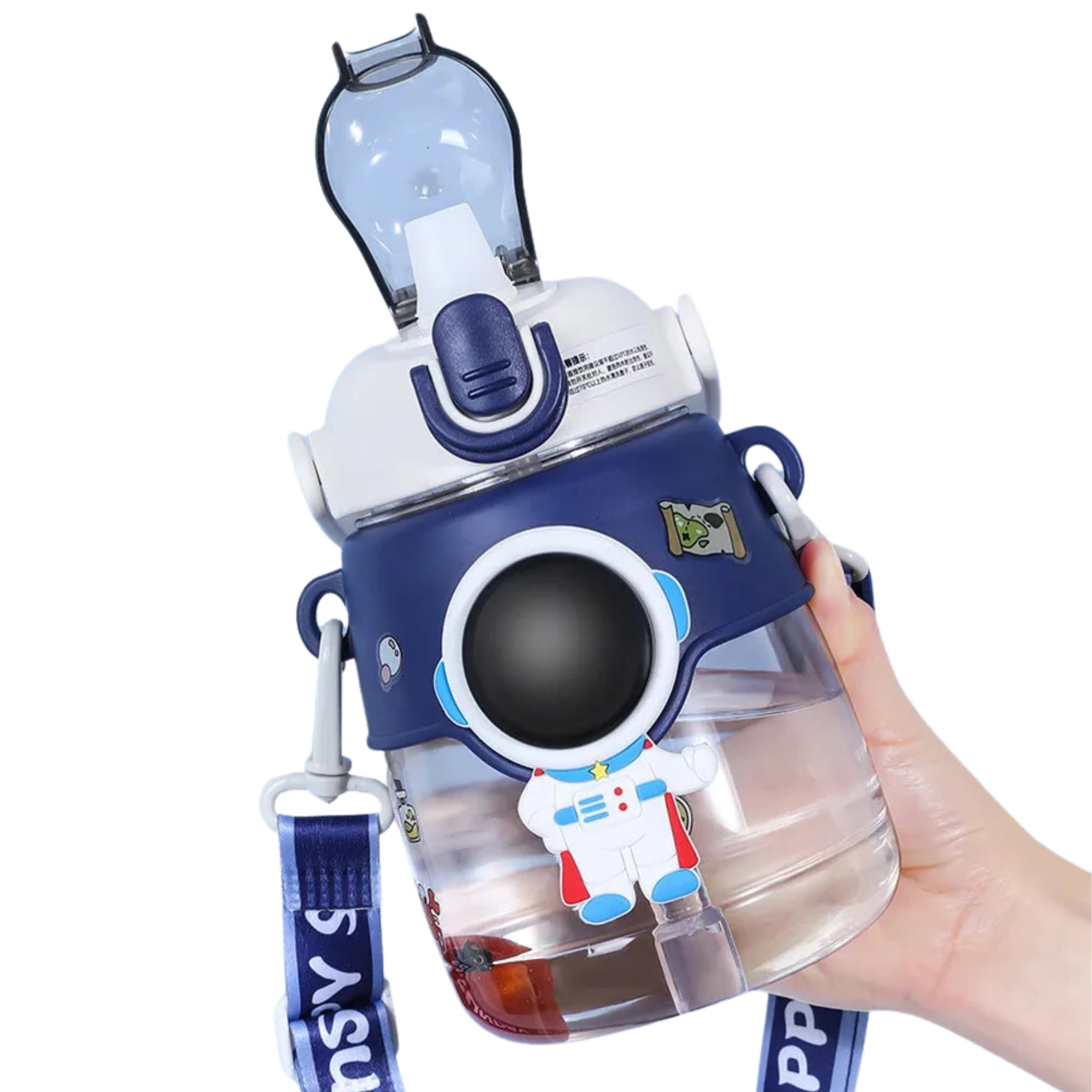 HomeEssentials Water Bottle for Kids - 1200ml | Sipper Bottle for Kids | Leak-Proof, Bpa-Free | School Bottle | Picnic Bottle | Easy to Carry | Space Astronaut | water bottle for Girls & Boys, Blue (B0CMD6QZT7) Amazon Price History, Amazon Price Tracker