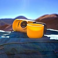 Vista 6 de WACACO Nanopresso - Máquina de espresso portátil, versión mejorada de Minipresso, presión de 18 bares, mini cafetera de viaje, de funcionamiento
