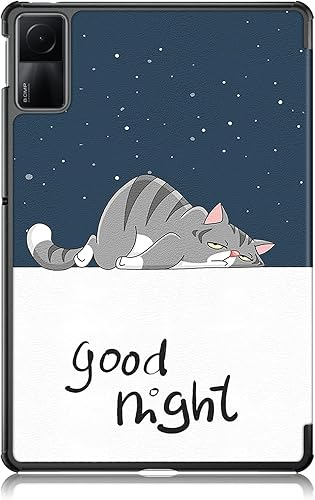 Miniatura 8 de Lazycat - Funda para Xiaomi Redmi Pad SE de 11 pulgadas, carcasa rígida con soporte delgado para Redmi Pad SE 11 2023 con función de encendido y