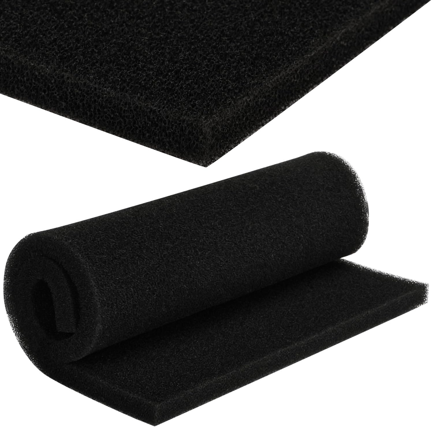 Mousse de Filtre à Air Éponge Filtrante 30cm*21cm*10mm Universelle à Découper Mousse Filtrante pour Moto Scooter Débroussailleuse Aspirateur Tondeuse Tronçonneuse Bac à Poisson(30cm*21cm*10mm)