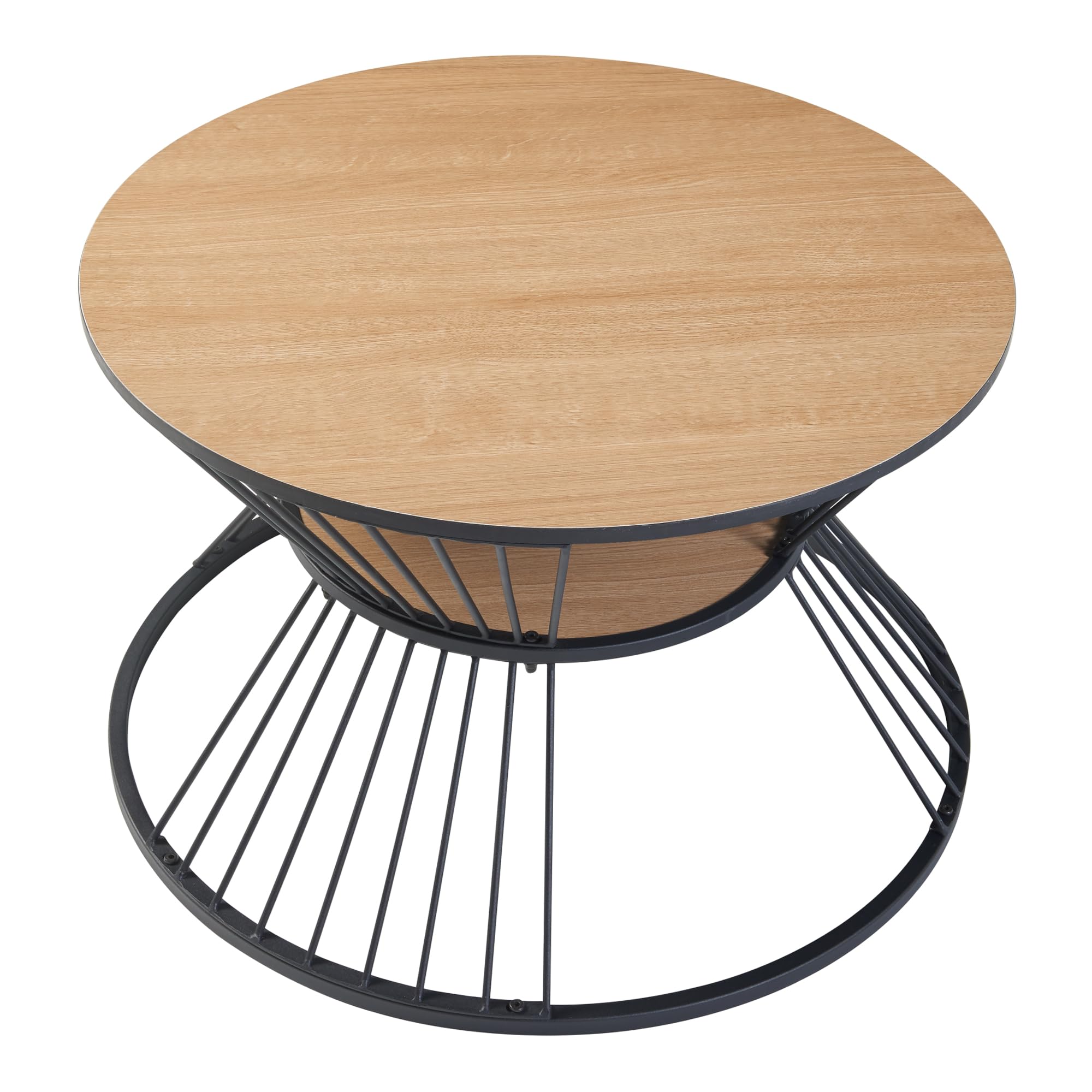 Table D'appoint Mölndal Avec 3 Plateaux Métal 70 X 58 X 37 Cm Noir En Casa 91285641