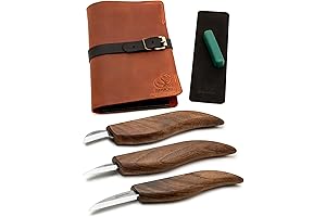 BeaverCraft Occ Carving Tools Deluxe Knife Set: Whittle Away With Precision