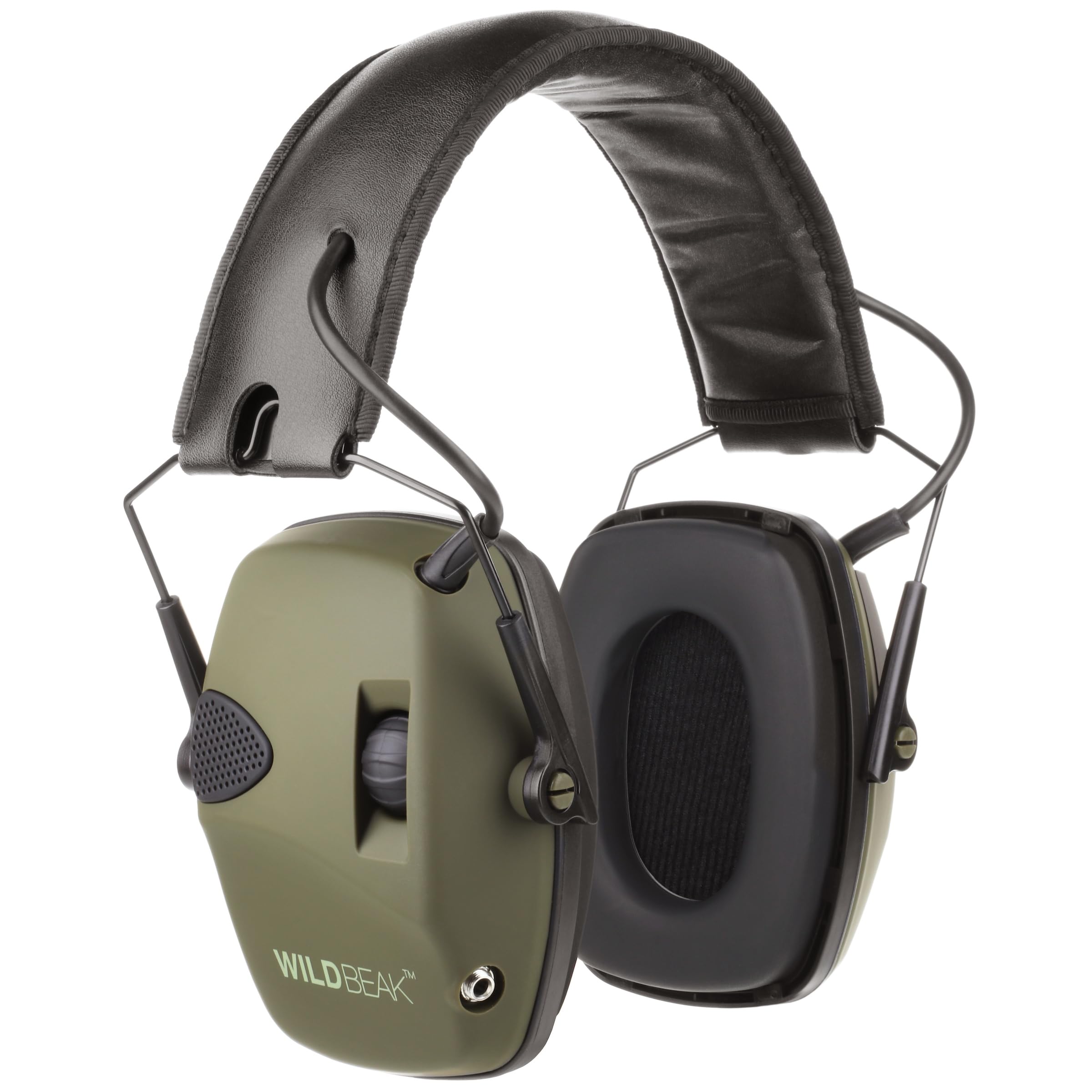 HEAR-PRO Wild Beak WB-ED27 - Protectores auditivos electrónicos con cancelación activa de ruido, 27 dB, verde, Talla única
