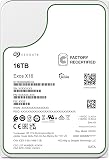 Seagate EXOS X16 16TB Interne Festplatte 3.5 Zoll SATA 6 Gbit/s 256 MB, ST16000NM001G (Reconditionné) - 1