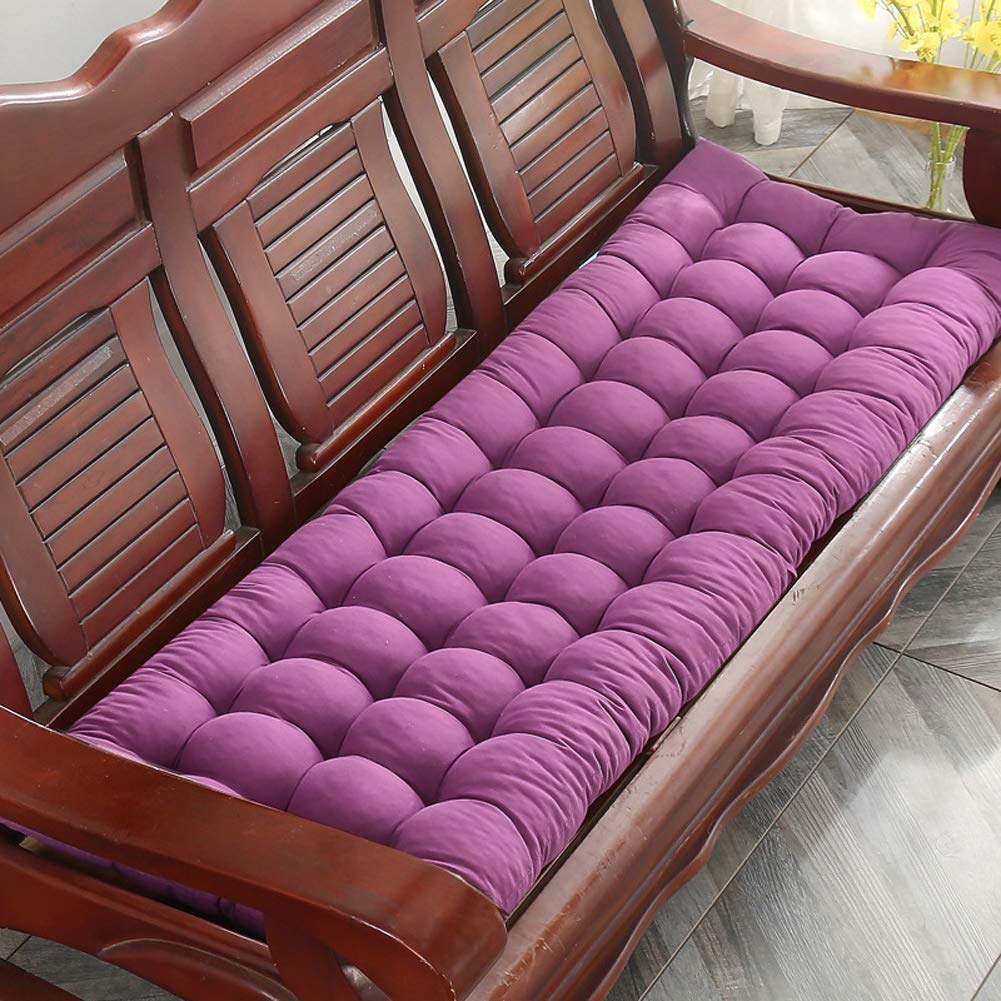 Tapis de banc épais 8 cm coussin de balancelle moelleux pour vos après-midis au jardin