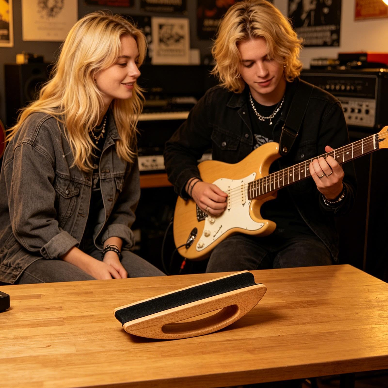 Gitarrenhalsstütze Wiege Halter Saiteninstrument Ständer Stützblock