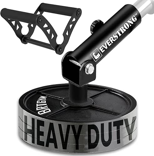 EVERSTRONG T Bar Row Attachment with V Bar Attachment Landmine