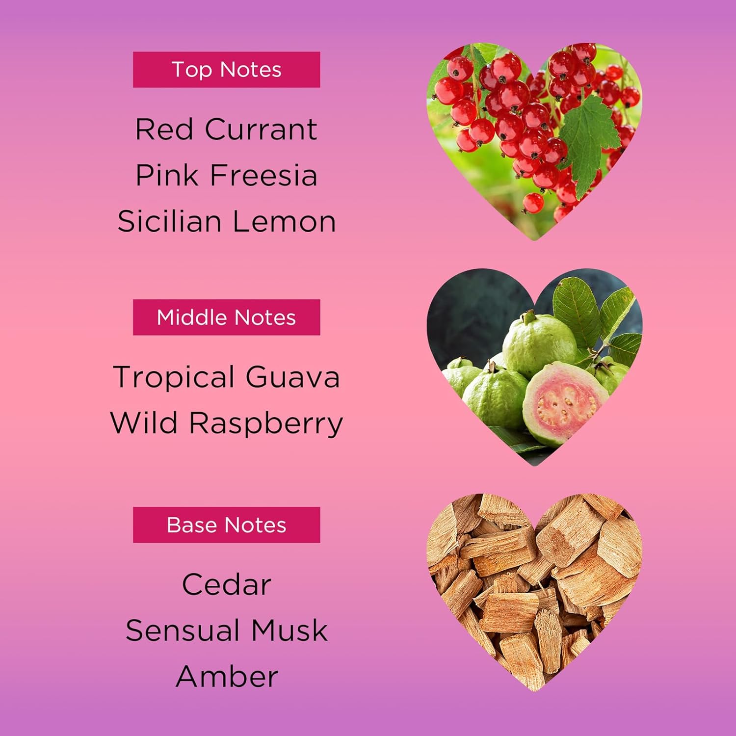 Bebe Love Body Mist - Body Spray for Women - Floral Fruity Fragrance Mist - Romantic Scent with Sicilian Lemon, Redcurrant, and Pink Freesia - 8.4 oz - Image 3