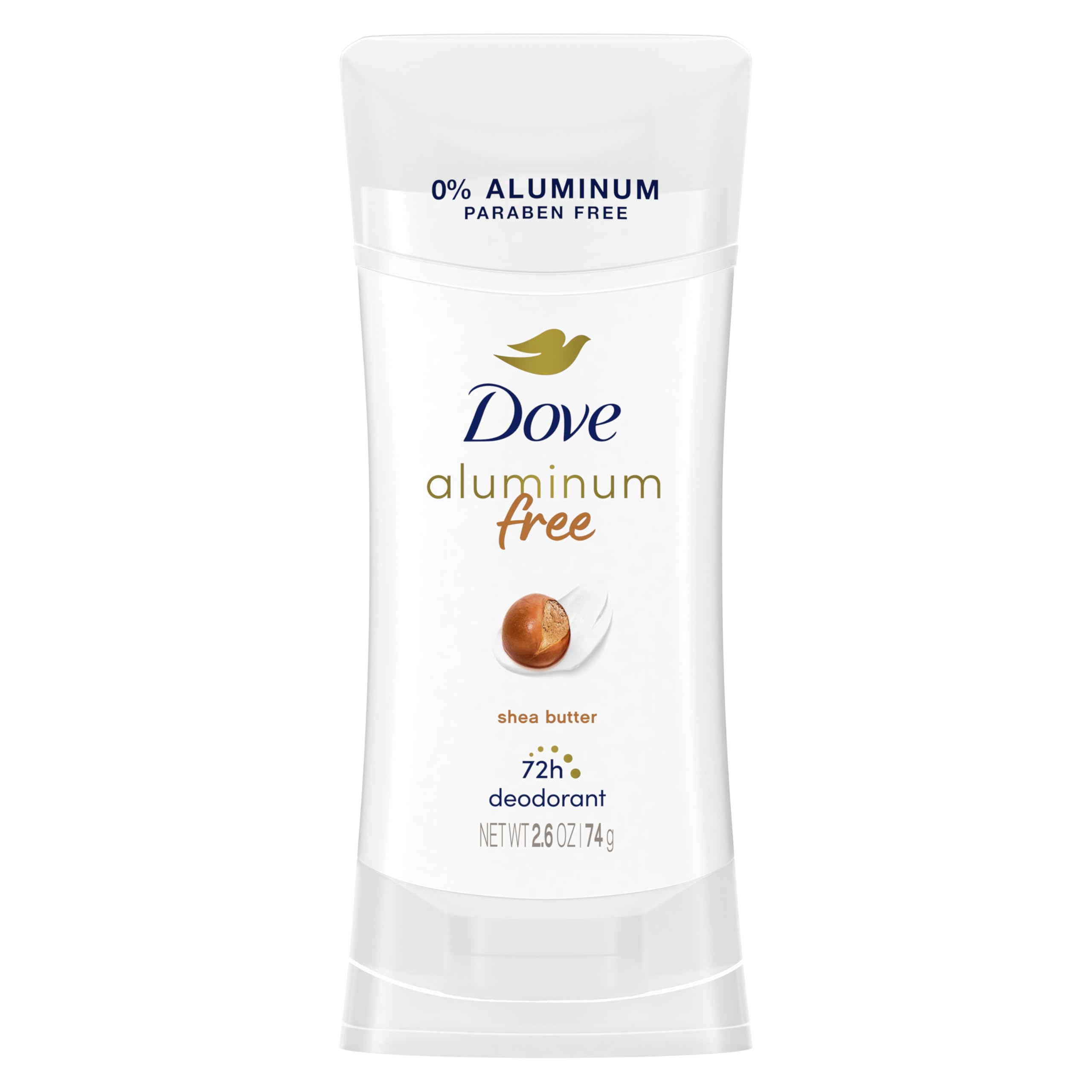 Dove Aluminum Free Deodorant for Women 4 Count Cucumber and Green Tea 72 hour odor protection 2.6 oz product thumbnail 2