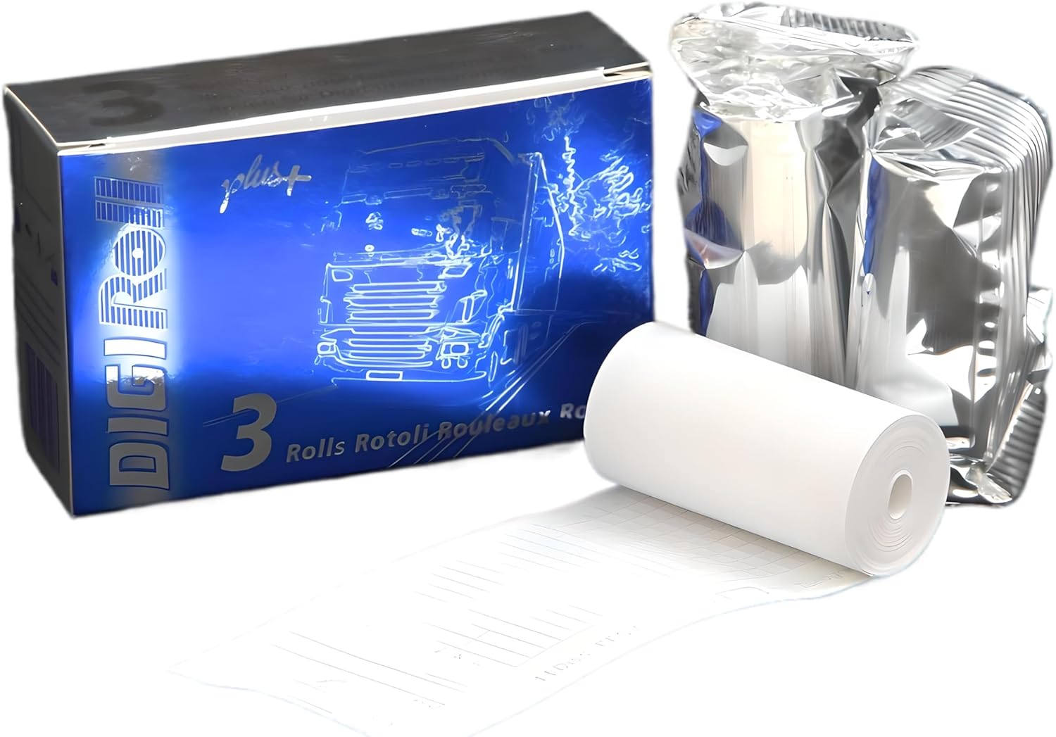 Double Dragon, HGV Digital Tachograph Rolls, 57mm Width, 8 Metre Long