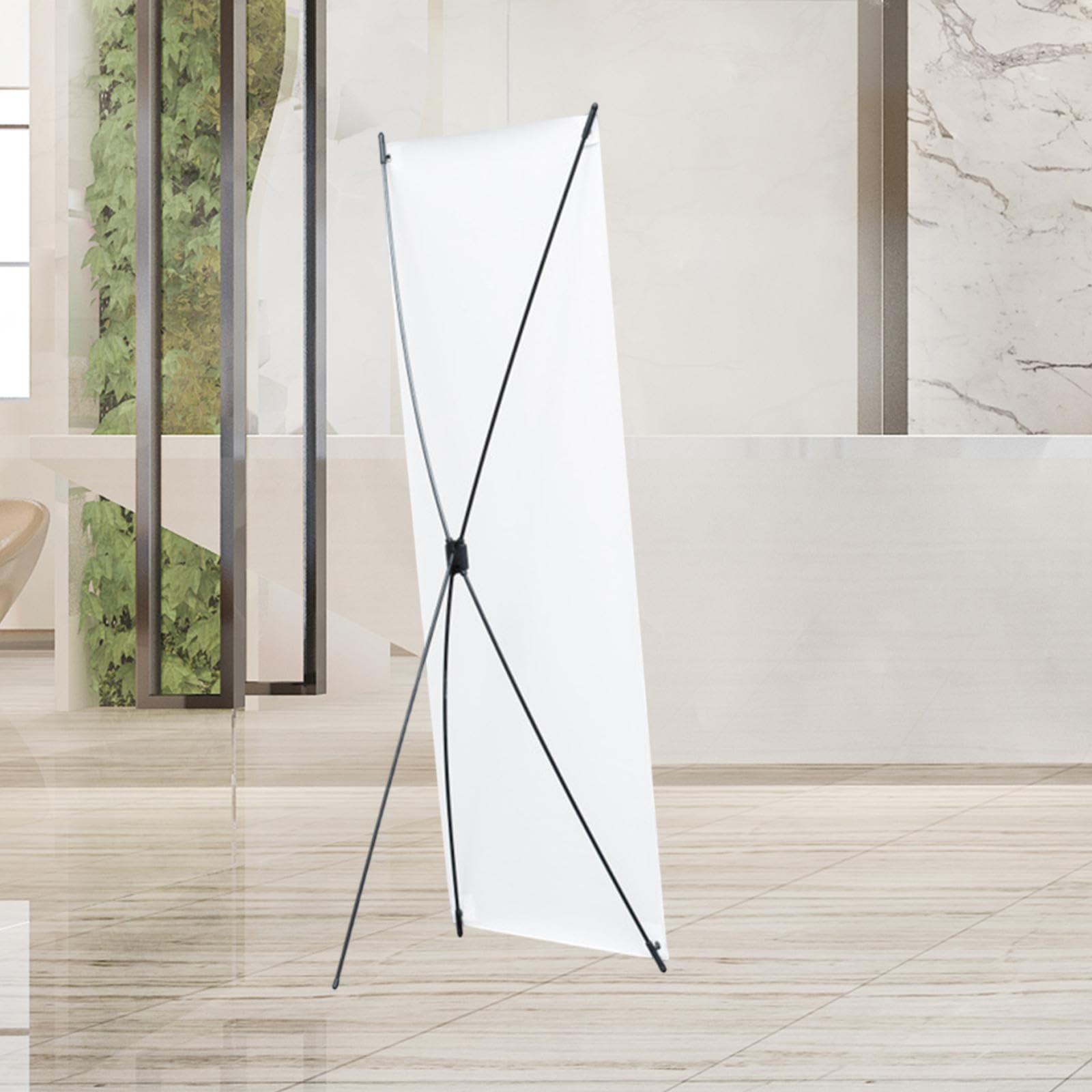 Amagogo Support pour panneau d'affichage, support pour enseigne, support pour bannière, présentoir pour présentations dans les festivals de cinéma, 80cmx180cm