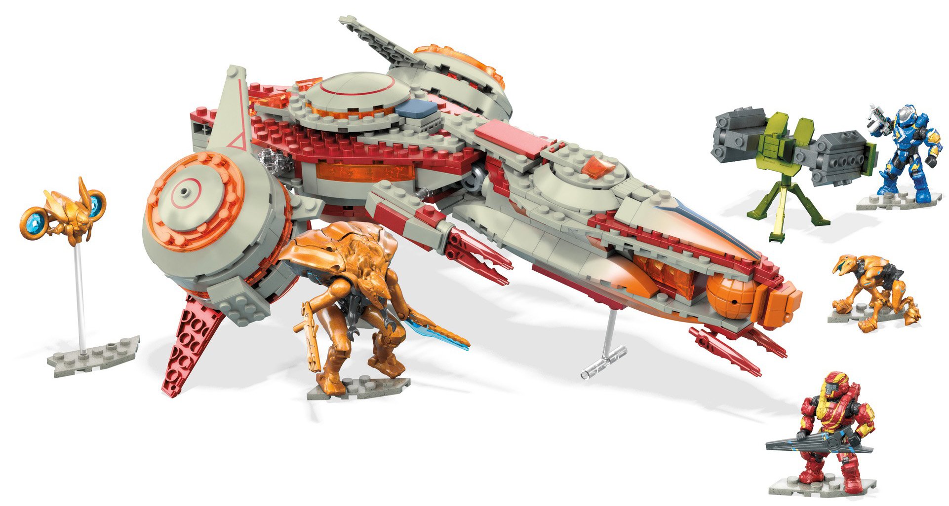 mega construx halo hannibal mantis charge