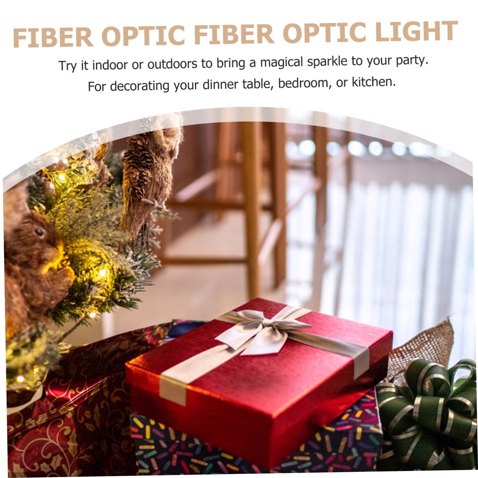 SOESFOUFU Led Night Light Fiber Optic Party Decoration Battery-Operated Decorative Lamp for Wedding