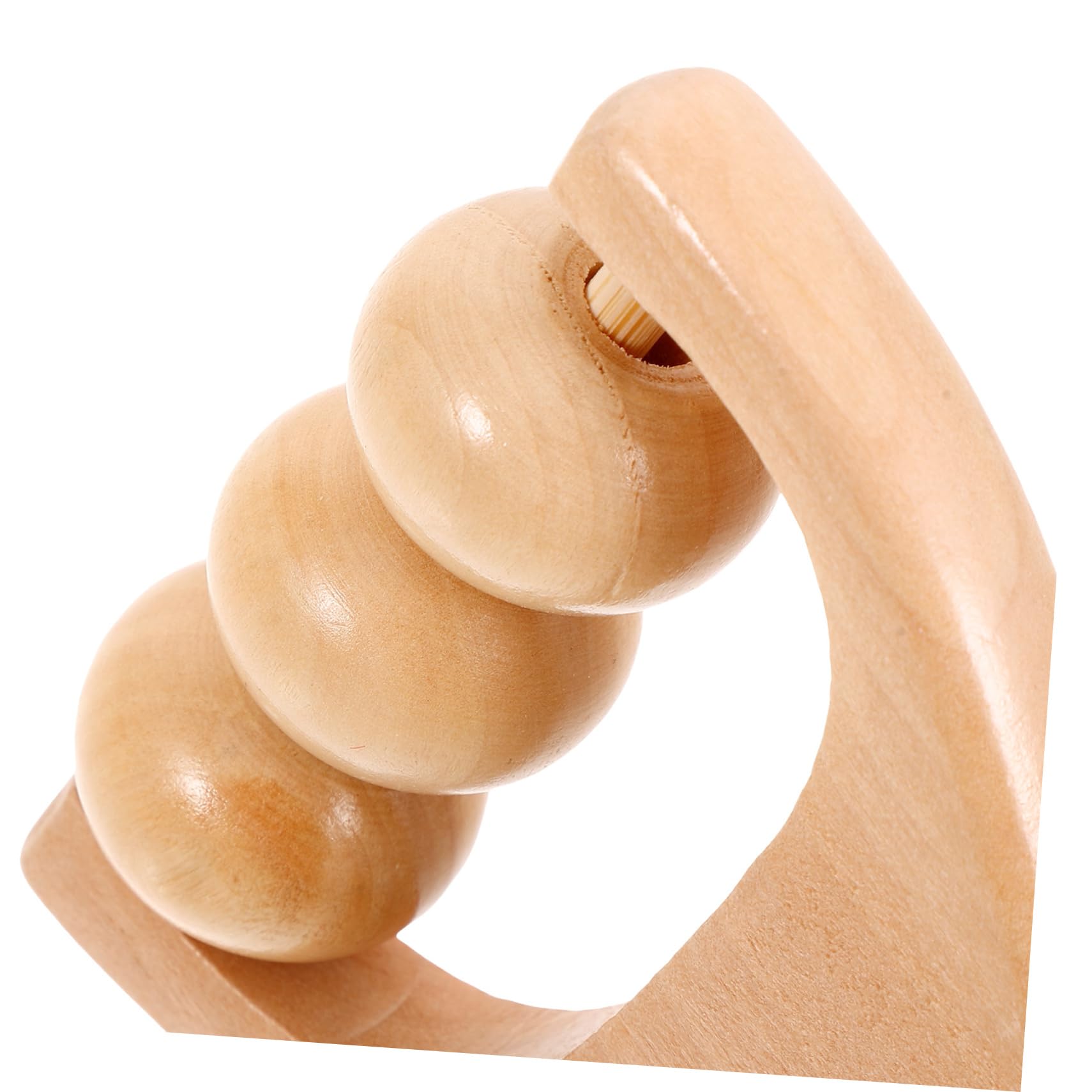 Ipetboom Manuelle Massagerolle 15X15X15cm für Rücken und Nacken Vielseitiges Massagegerät für Zuhause und Reisen zur Muskelentspannung