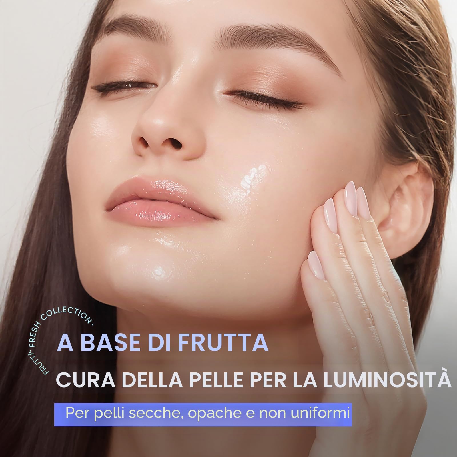 Set Skincare alla Frutta per il Viso, Set Regalo da 5 Pezzi per la Cura della Pelle, Idratante, Illuminante e Lenitivo, Adatto a Donne e Adolescenti