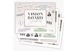 Lovely Planner Vision Board Graphics Book