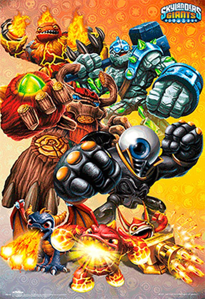 Skylanders Giants Poster