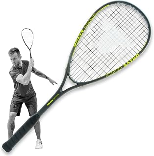 Talbot-Torro Drive 2000 Squash Racket - Lightweight All-Round Racket - For Beginners & Leisure - Graphite Composite Frame - Strung & Ready to Play