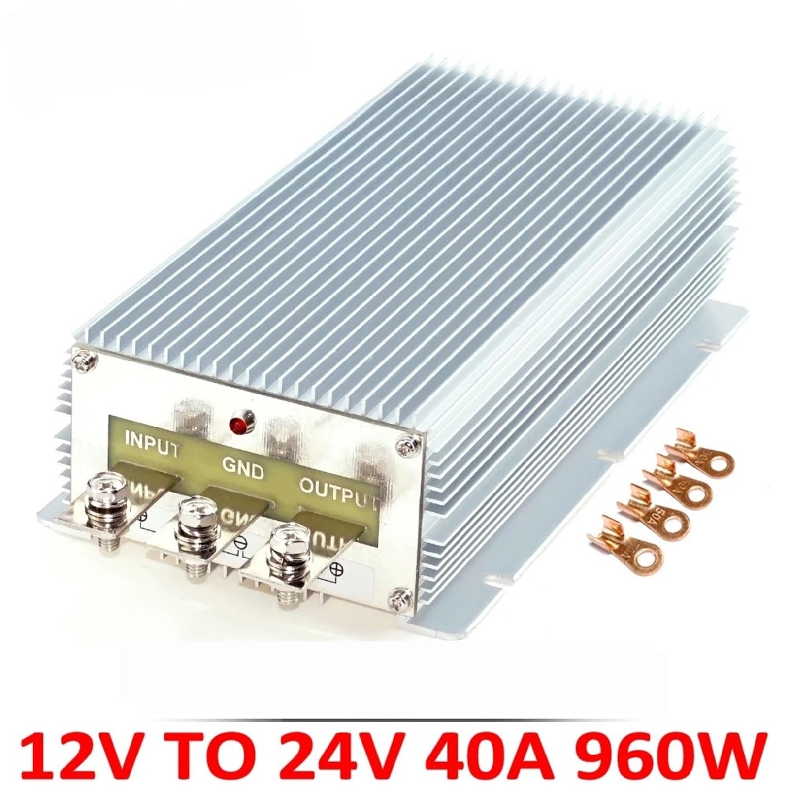 1 szt. 12 V do 24 V 30 A 40 A 50 A DC DC Step up Converter Stabilizator Regulator 12V do 24V 24V Moduł napięcia Boost High Power (12V do 24V 40a)