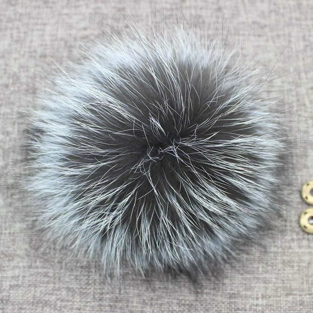 Pompon in Pelliccia all'Ingrosso per Cappelli, 15 cm, Soffici ... - Alibaba