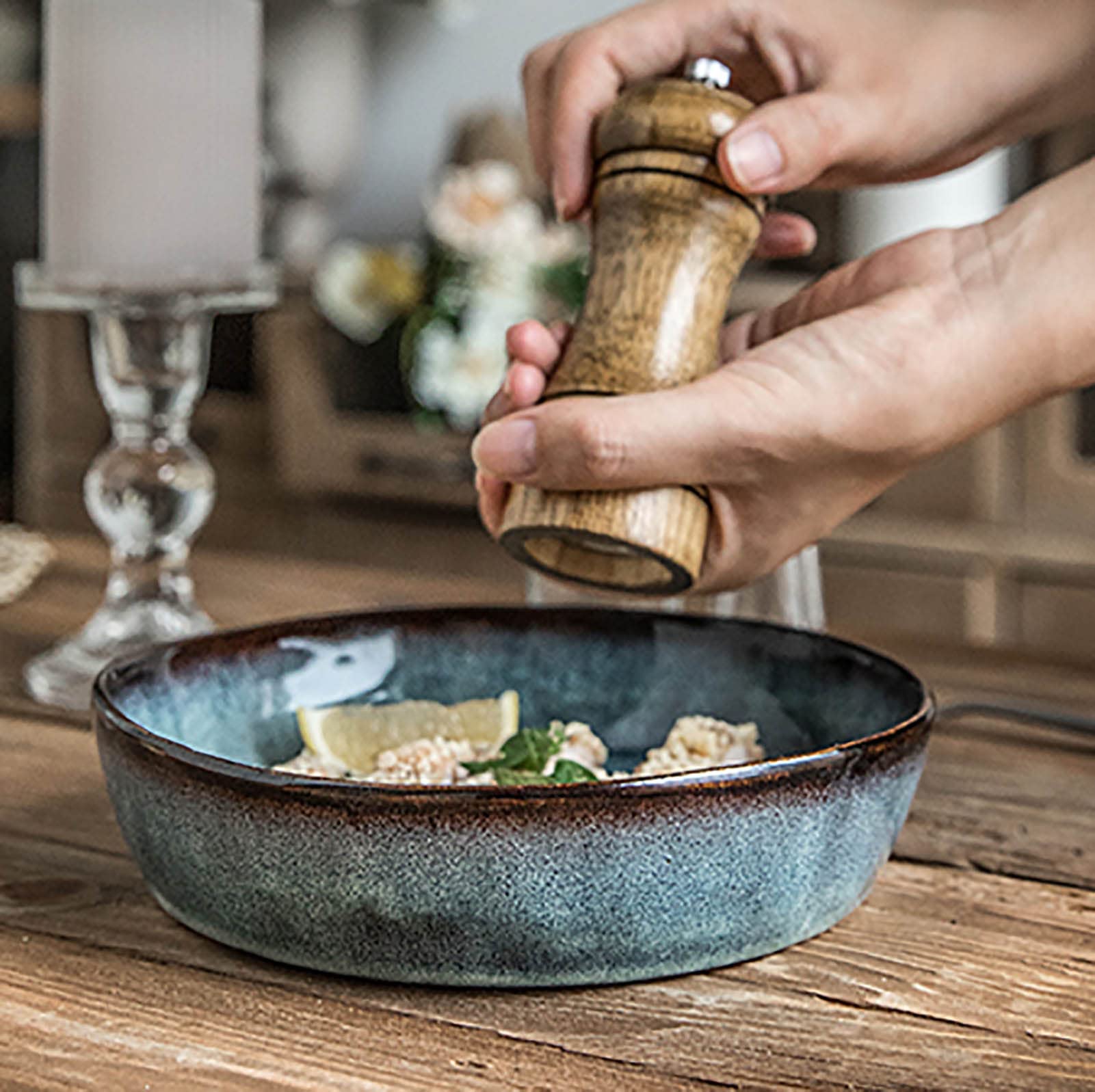 Stück japanische Ramen-Schüssel, 750 ml Nudelschüssel, große Suppenschüssel für Zuhause, Nudelsalat, gemischte Müslischüssel für Küche, Restaurant, Geschenke, Volkskulturschüssel