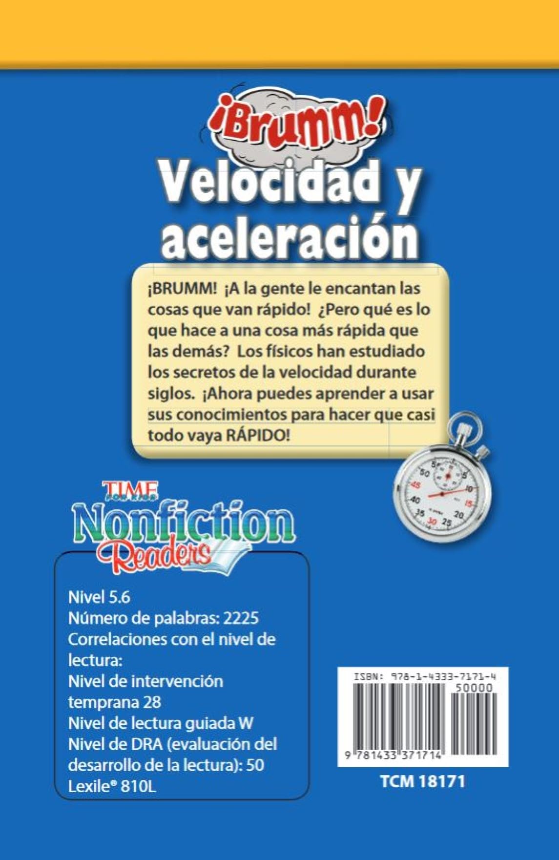 Time for Kids Informational Text Grade 5 Spanish 30-Book Set (Time for Kids Nonfiction Readers): Challenging Set (Teacher Created Materials Library Set)