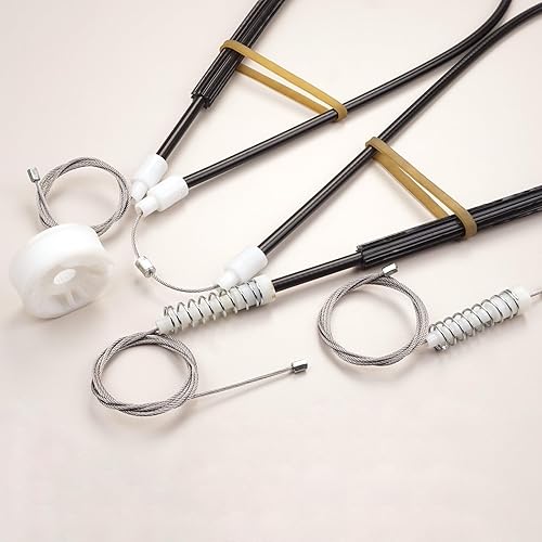 Miniatura 5 de Bross Auto Parts BWR1204 - Kit de elevalunas para puerta delantera derecha compatible con Peugeot 206 CC Cabriolet 2002-2008