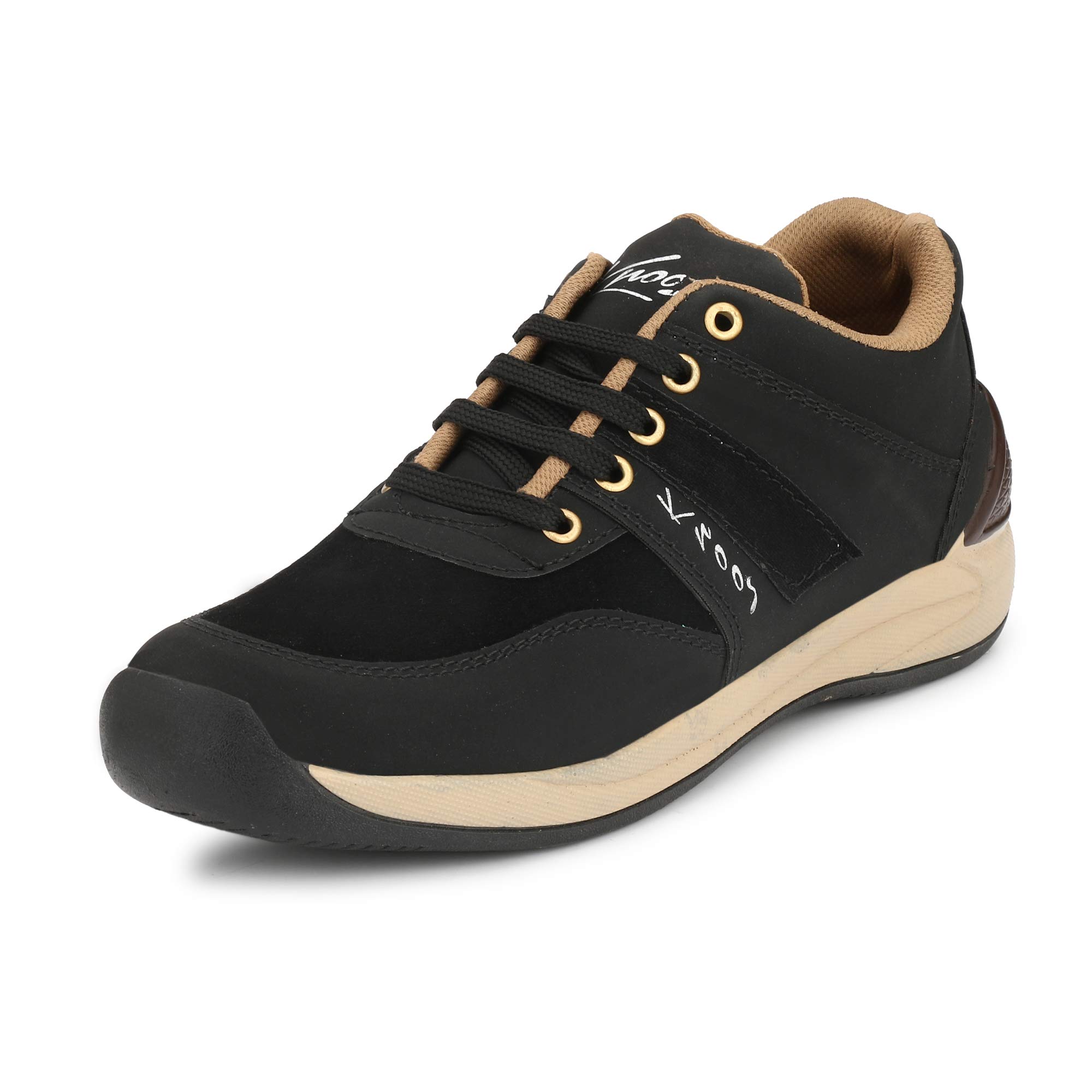 KNOOSMen's Synthetic Leather Casual Shoes and Boots