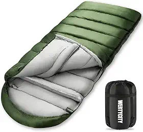 WERTYCITY Sacos de dormir para adultos, clima frio e quente, leve, compacto, acampamento, mochilão, saco de dormir para crianças, meninas, meninos, com saco de compressão para ambientes externos e