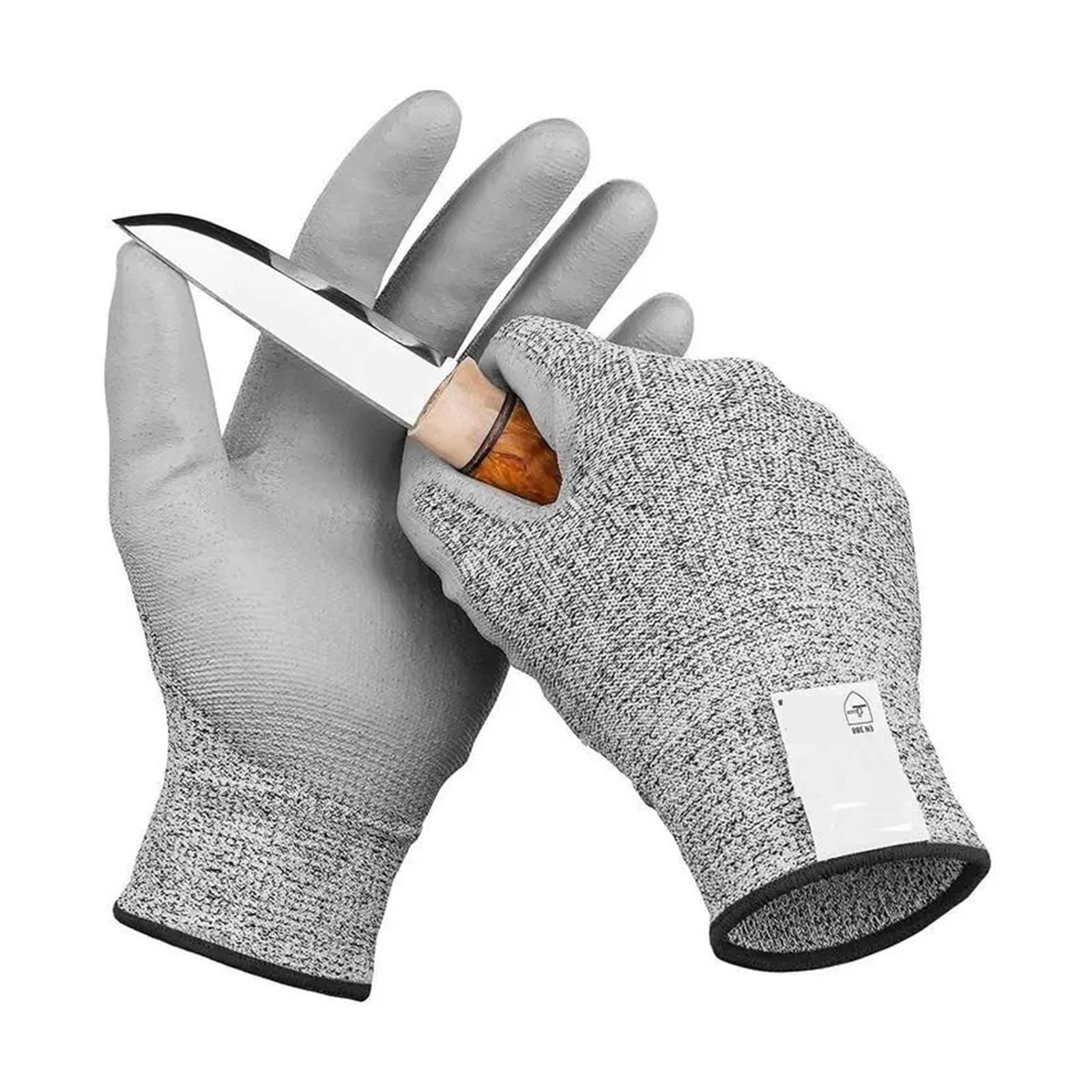 Guantes de Seguridad anticorte Guantes de Seguridad anticortes de Nivel 5, Guantes de Alta Resistencia for Industria, Cocina, jardinería, antiarañazos, Corte de Vidrio, Multiusos(M)